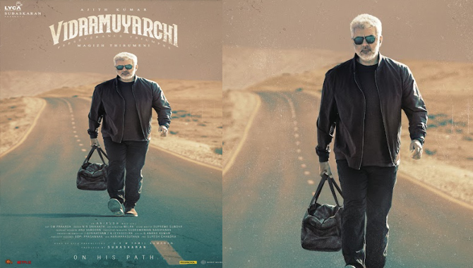 అజిత్ కుమార్ ‘విడాముయ‌ర్చి’ ఫ‌స్ట్ లుక్ విడుద‌ల‌