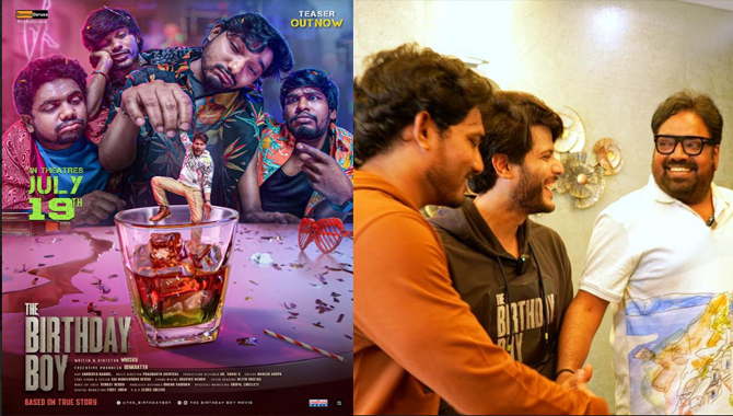 Teaser for ‘The Birthday Boy’ Launched by Mehar Ramesh