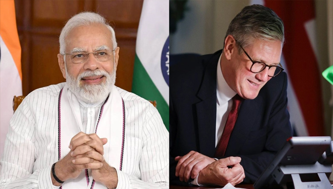 త్వరలో భారత్ పర్యటనకు రండి.. కీర్ స్టార్మర్కు ప్రధాని మోదీ ఫోన్ త్వరలో భారత్ పర్యటనకు రండి.. కీర్ స్టార్మర్కు ప్రధాని మోదీ ఫోన్