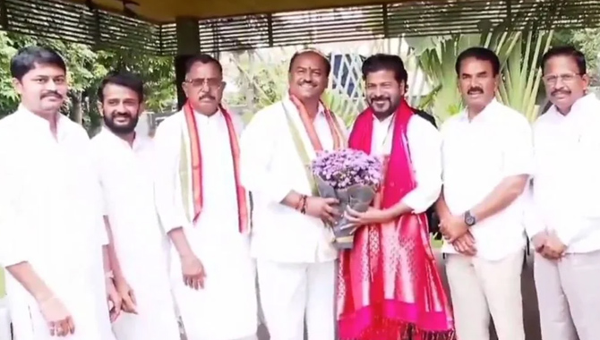బీఆర్‌ఎస్‌కు మరో షాక్‌.. కాంగ్రెస్‌లోకి మరో ఎమ్మెల్యే