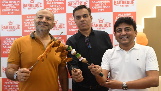 Barbeque Nation opens its latest 13th Buffet Restaurant in Hyderabad Knowledge City