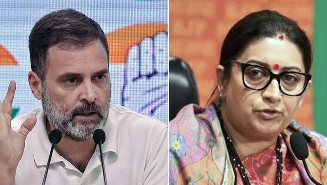 స్మృతి ఇరానీ పై అలా మాట్లాడొద్దు  : రాహుల్‌