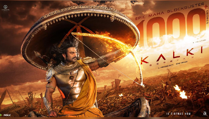 1000 కోట్ల మైల్ స్టోన్ చేరుకున్న కల్కి 2898 AD  