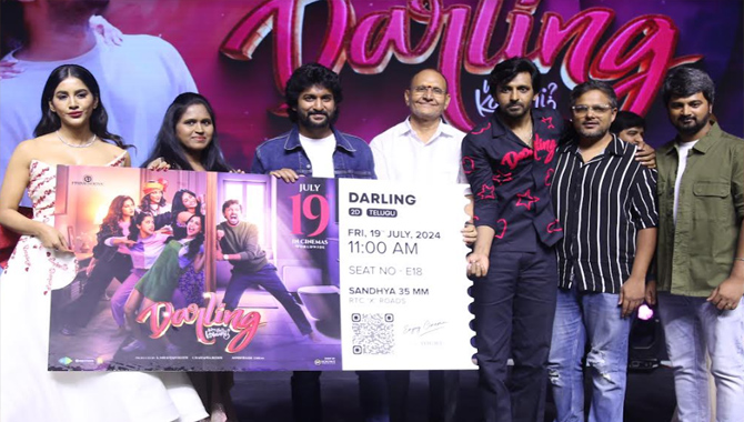 ‘డార్లింగ్’ కాన్సెప్ట్ అదిరిపోయింది. ఖచ్చితంగా పెద్ద బ్లాక్ బస్టర్ అవుతుంది : నాని