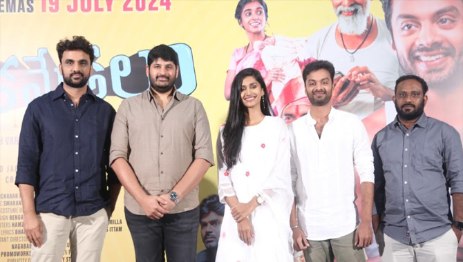Producer Dheeraj Mogilineni made harsh comments at the Peka Medalu pre-release event