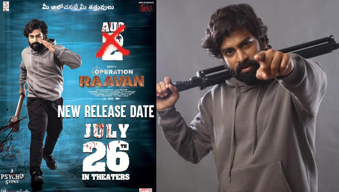 Rakshit Atluri’s “Operation Raavan” is set for a worldwide release on July 26