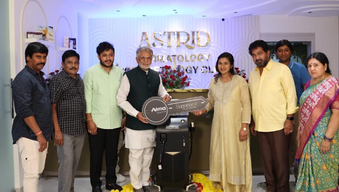 Murali Mohan inaugurated Dr. Alekhya Rallapalli’s’Astrid Dermatology and Cosmetology Clinic’
