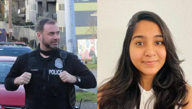 ఏపీ విద్యార్థి జాహ్నవి కందుల మృతిపై అపహాస్యం… అమెరికా పోలీస్‌ అధికారికి ఉద్వాసన