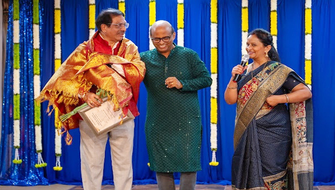 గేదెల దాముకు “సేవారత్న” పురస్కారం