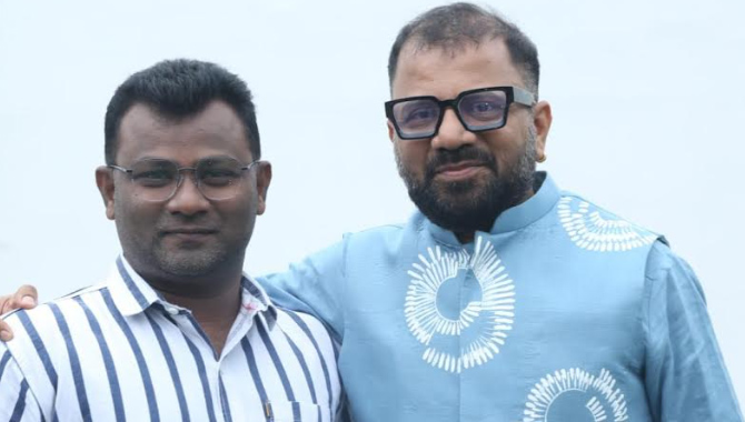 Clean family entertainer “Purushothamudu” will impress audience – Ram bheemana, Dr. Ramesh Tejawat Clean Family Entertainer Purushothamudu Will Impress Audience Director Ram Bheemana Producer Dr Ramesh Tejawat