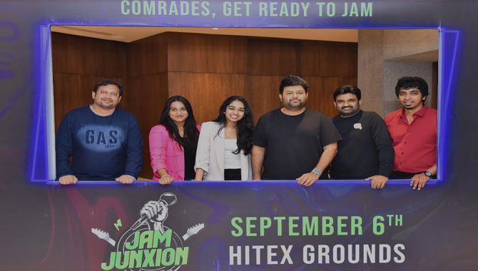 జామ్‌ జంక్షన్‌ పక్కా రీజినల్ బ్యాండ్స్ మ్యూజిక్ కాన్సెప్ట్ అద్భుతంగా వుంటుంది : డైరెక్టర్ మారుతి
