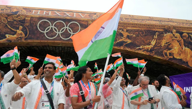 అంగరంగ వైభవంగా పారిస్‌ ఒలింపిక్స్‌ ప్రారంభ వేడుకలు