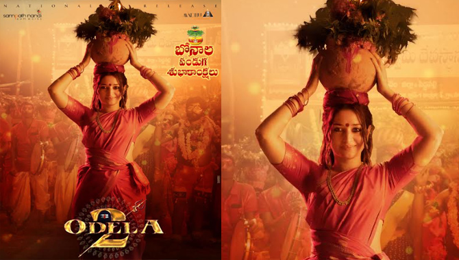 ఒదెల 2- ఓదెల మల్లన్న మ్యాసీవ్ సెట్‌లో, 800 మంది ఆర్టిస్టులతో జరుగుతున్న  క్లైమాక్స్ షూటింగ్