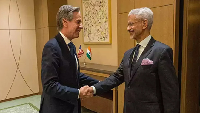 బ్లింకెన్తో జై శంకర్ భేటీ బ్లింకెన్తో జై శంకర్ భేటీ