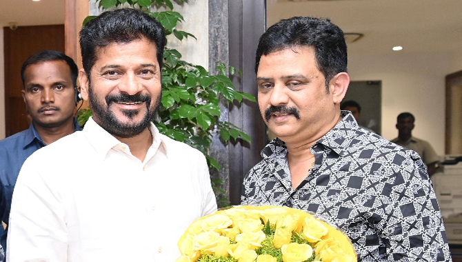 President Bharat Bhushan met Telangana CM Revanth Reddy