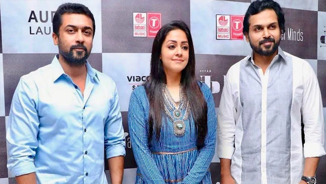 కేరళ కొండచరియల సహాయ కార్యక్రమాలకు ఫండ్స్ డొనేట్ చేసిన యాక్టర్స్ సూర్య, జ్యోతిక &కార్తీ  