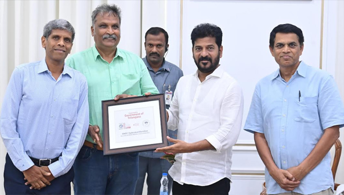 NMDC Hyderabad Marathon is affiliated with the World Athletics