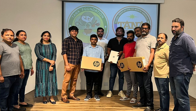 న్యూజెర్సీ అగ్ని ప్రమాద బాధిత విద్యార్థులకు తానా సహాయం 