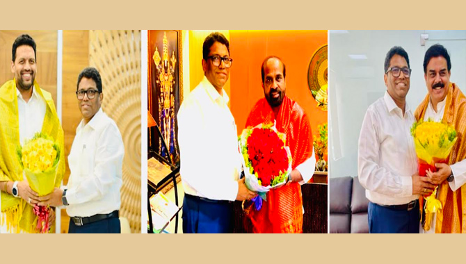 Sri City MD Engages with AP Ministers, Highlights Industrial Growth