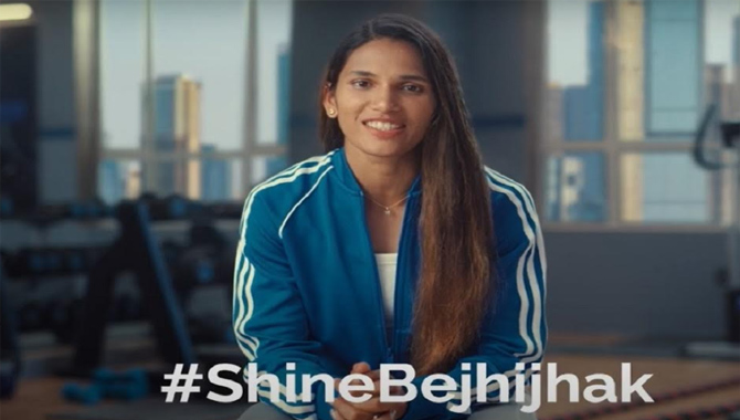 Parachute Advansed Jasmine backs Indian athlete Jyothi Yarraji