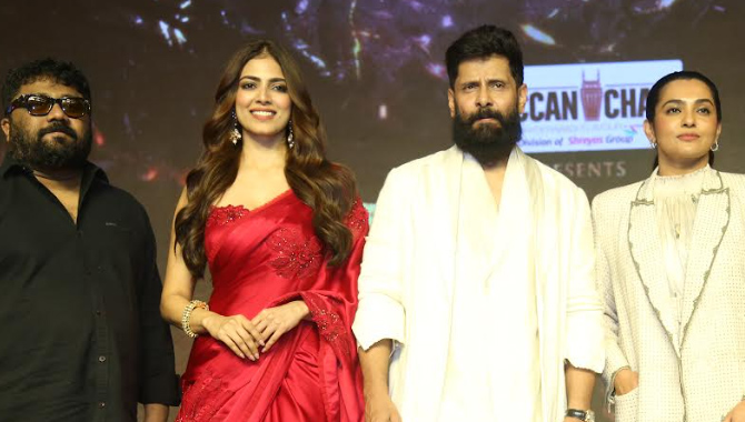 “Thangalaan” pre-release event held grandly