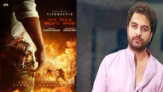 Vishwak Sen Production No 8, #VS13 Announced, Pre-look Unveiled