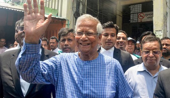 బంగ్లాదేశ్ తాత్కాలిక ప్రభుత్వాధినేతగా మహమ్మద్ యూనస్… బంగ్లాదేశ్ తాత్కాలిక ప్రభుత్వాధినేతగా మహమ్మద్ యూనస్…