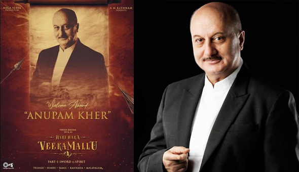 Legendary Actor Anupam Kher joins epic Saga Hari Hara Veera Mallu Legendary Actor Anupam Kher joins epic Saga Hari Hara Veera Mallu