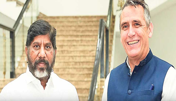 డిప్యూటీ సీఎం భట్టి విక్రమార్కతో  బ్రిటిష్‌ డిప్యూటీ హైకమిషనర్‌ భేటీ