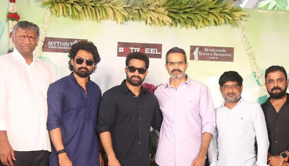 NTR, Prashanth Neel an action epic launched with a formal pooja ceremony
