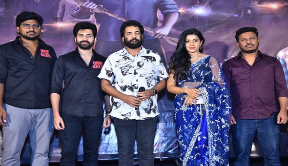 నటుడు, హీరో శివాజీ చేతుల మీదుగా ఘనంగా హైడ్ న్ సిక్ మోషన్ పోస్టర్ ఆవిష్కరణ