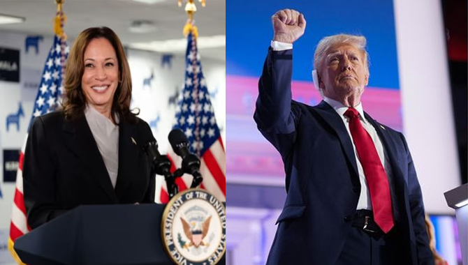 కమలా హారిస్‌ తో డొనాల్డ్‌ ట్రంప్‌ తొలి చర్చ… వచ్చే నెల 10న