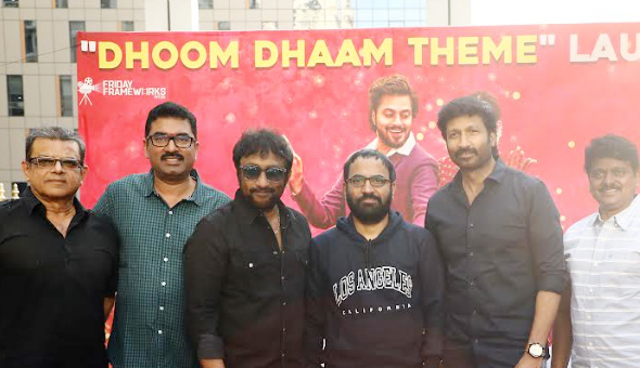 “Dhoom Dham” Teaser Released by Gopichand and Sreenu Vaitla