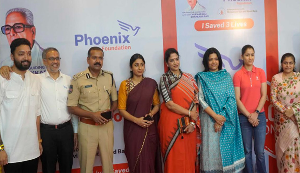 Phoenix Foundation organised a Blood Donation Drive