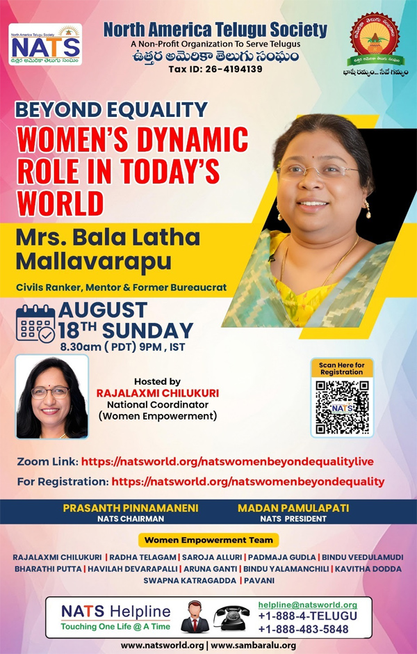 Nats Webinar On Womens Dynamic Role In Todays World