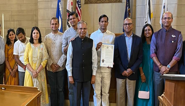 నెబ్రాస్కాలో అధికారికంగా దీపావళి వేడుకలు నెబ్రాస్కాలో అధికారికంగా దీపావళి వేడుకలు