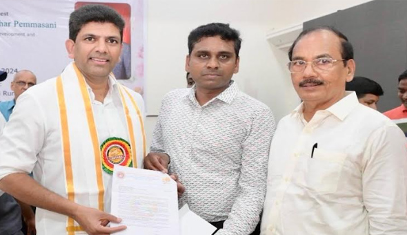 జీడబ్ల్యూటీసీఎస్ స్వర్ణోత్సవాలకు కేంద్రమంత్రి పెమ్మసాని కి ఆహ్వానం జీడబ్ల్యూటీసీఎస్ స్వర్ణోత్సవాలకు కేంద్రమంత్రి పెమ్మసాని కి ఆహ్వానం