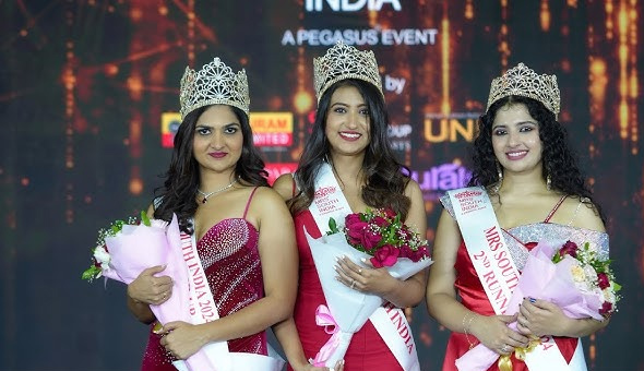 మిసెస్‌ సౌత్‌ ఇండియా గా వర్షారెడ్డి