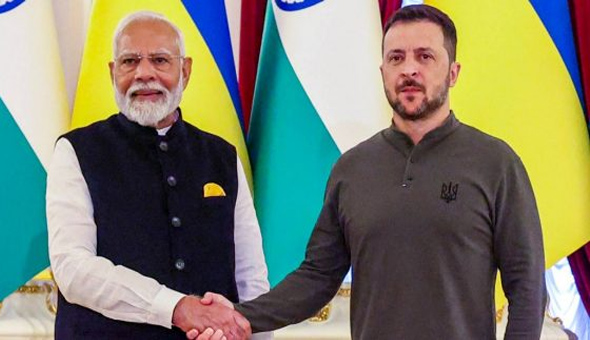 దౌత్యంలో భారత్‌ కీలకం : జెలెన్‌స్కీ