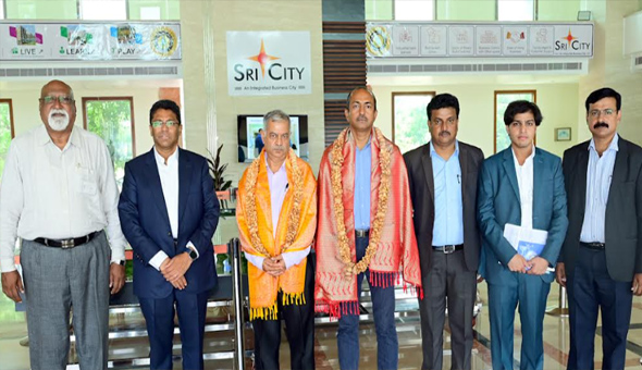 DPIIT Joint Secretary Visits Sri City