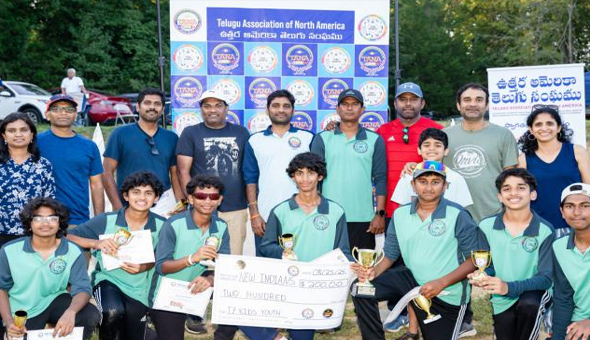 యువ క్రీడా ప్రతిభను చాటిన తానా టి7 కిడ్స్‌ క్రికెట్‌ టోర్నమెంట్‌ 