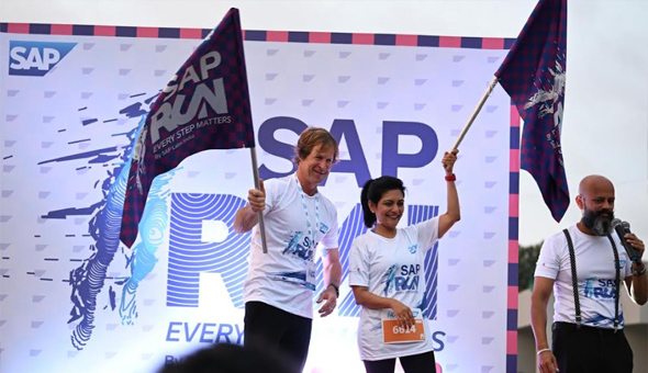 6,000+ Bangaloreans participate in the First SAP Run 2024