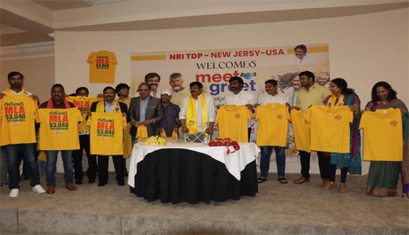 న్యూజెర్సీలో  వెనిగండ్ల రాముకు ఘన సత్కారం