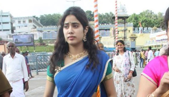 తిరుమ‌ల సెంటిమెంట్ గురించి చెప్పిన జాన్వీ