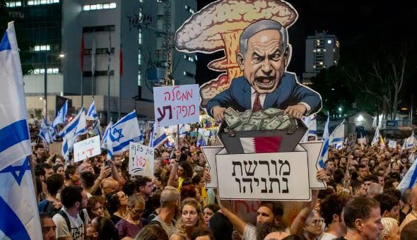 నెతన్యాహుకు వ్యతిరేకంగా ఇజ్రాయెలీలు..? నెతన్యాహుకు వ్యతిరేకంగా ఇజ్రాయెలీలు..?