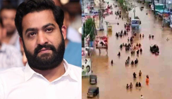 వ‌ర‌ద బాధితుల స‌హాయార్థం తెలుగు రాష్ట్రాల‌కు కోటి రూపాయ‌ల‌ విరాళం అందించిన ఎన్టీఆర్‌