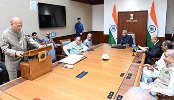 రాజ్యసభ సభ్యుడిగా అభిషేక్‌ సింఫ్వీు ప్రమాణం
