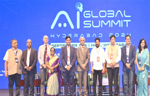 గ్లోబల్‌ ఏఐ సదస్సు.. రోడ్‌మ్యాప్‌ ఆవిష్కరించిన సీఎం రేవంత్‌