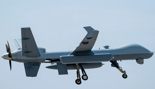 అమెరికా డ్రోన్‌ నేలమట్టం!