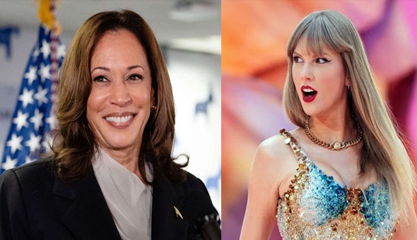 కమలా హారిస్కే ఓటు.. అమెరికా పాప్ స్టార్ టేలర్ ప్రకటన కమలా హారిస్కే ఓటు.. అమెరికా పాప్ స్టార్ టేలర్ ప్రకటన